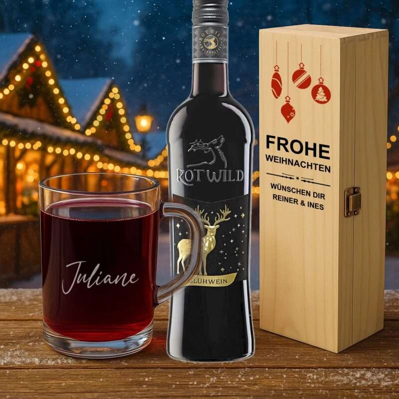 Bild von   persoenliches gluehwein geschejpg | 🌟 Gravur nach Wunsch 🪄