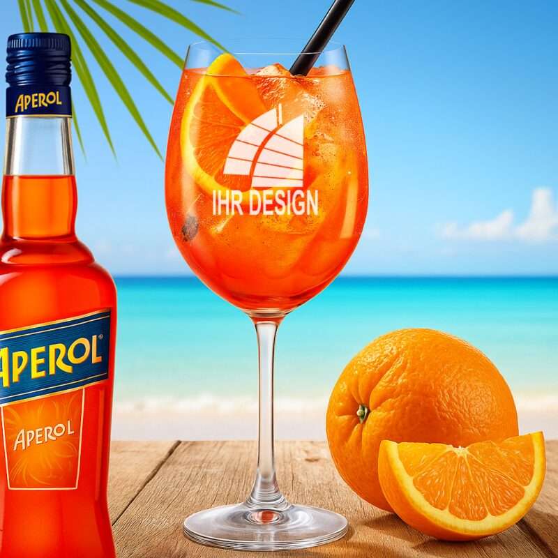 Bild von   aperol glas mit gravur deinesjpg | 🌟 Gravur nach Wunsch 🪄