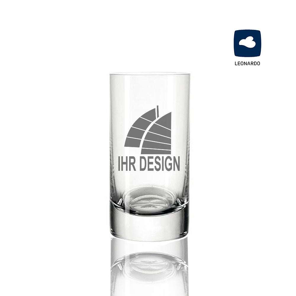 Leonardo Schnapsglas Stamper mit Gravur deines Logos / Designs