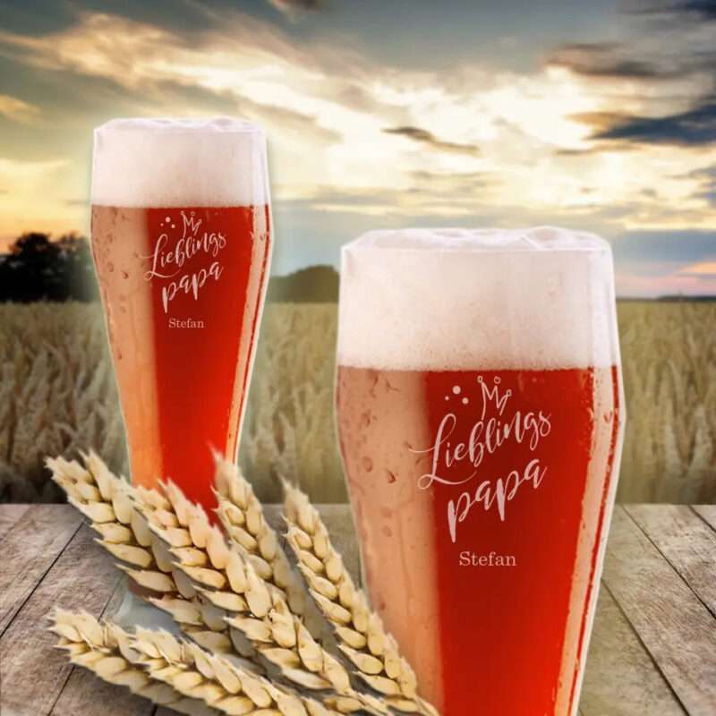 Bild von   schoenes weizenbierglas mit grjpg | 🌟 Gravur nach Wunsch 🪄