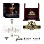 Bild von   whisky set mit gravur karaffjpg | 🌟 Gravur nach Wunsch 🪄