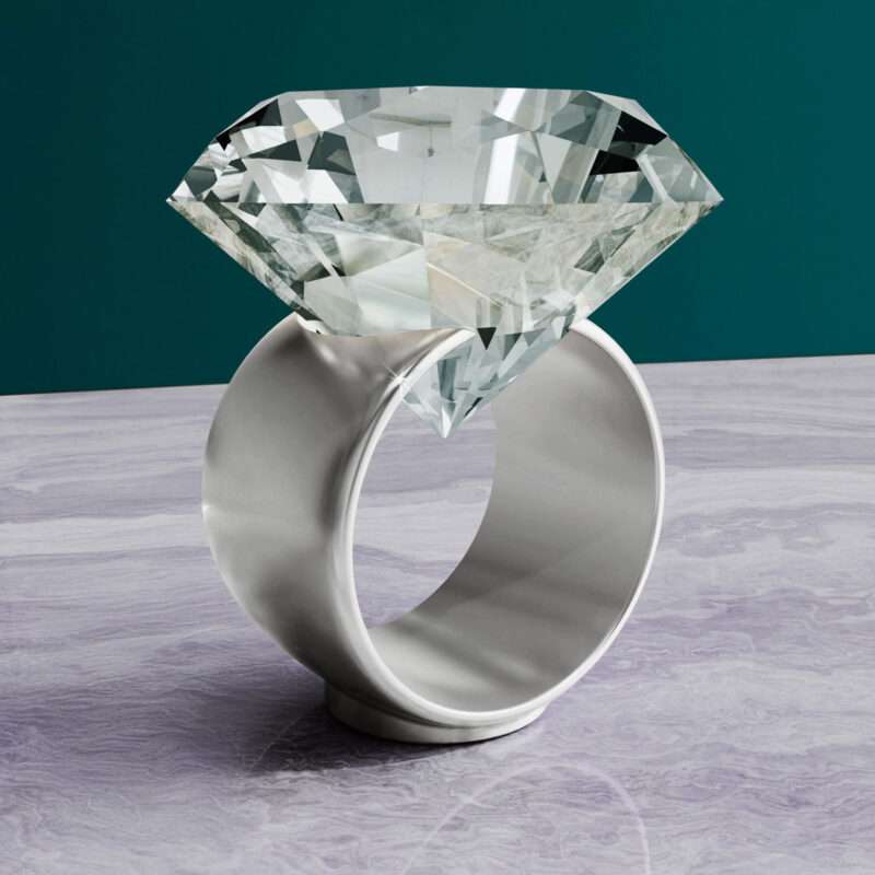 Bild von   diamant kristall mit gravur zujpg | 🌟 Gravur nach Wunsch 🪄