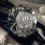 Bild von   diamant kristall mit gravur zujpg | 🌟 Gravur nach Wunsch 🪄