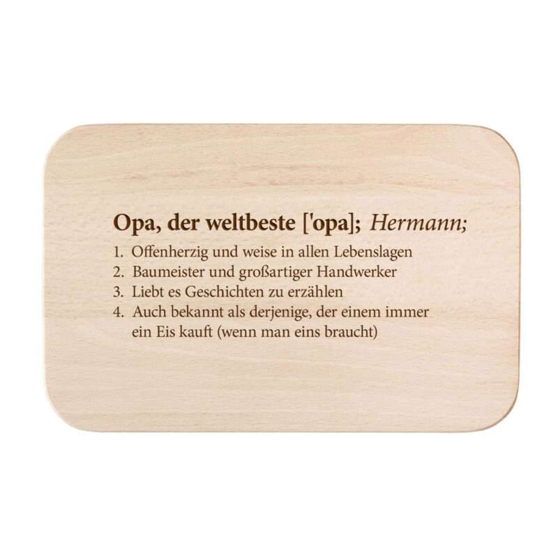 Bild von   fruehstuecksbrett mit gravurjpg | 🌟 Gravur nach Wunsch 🪄