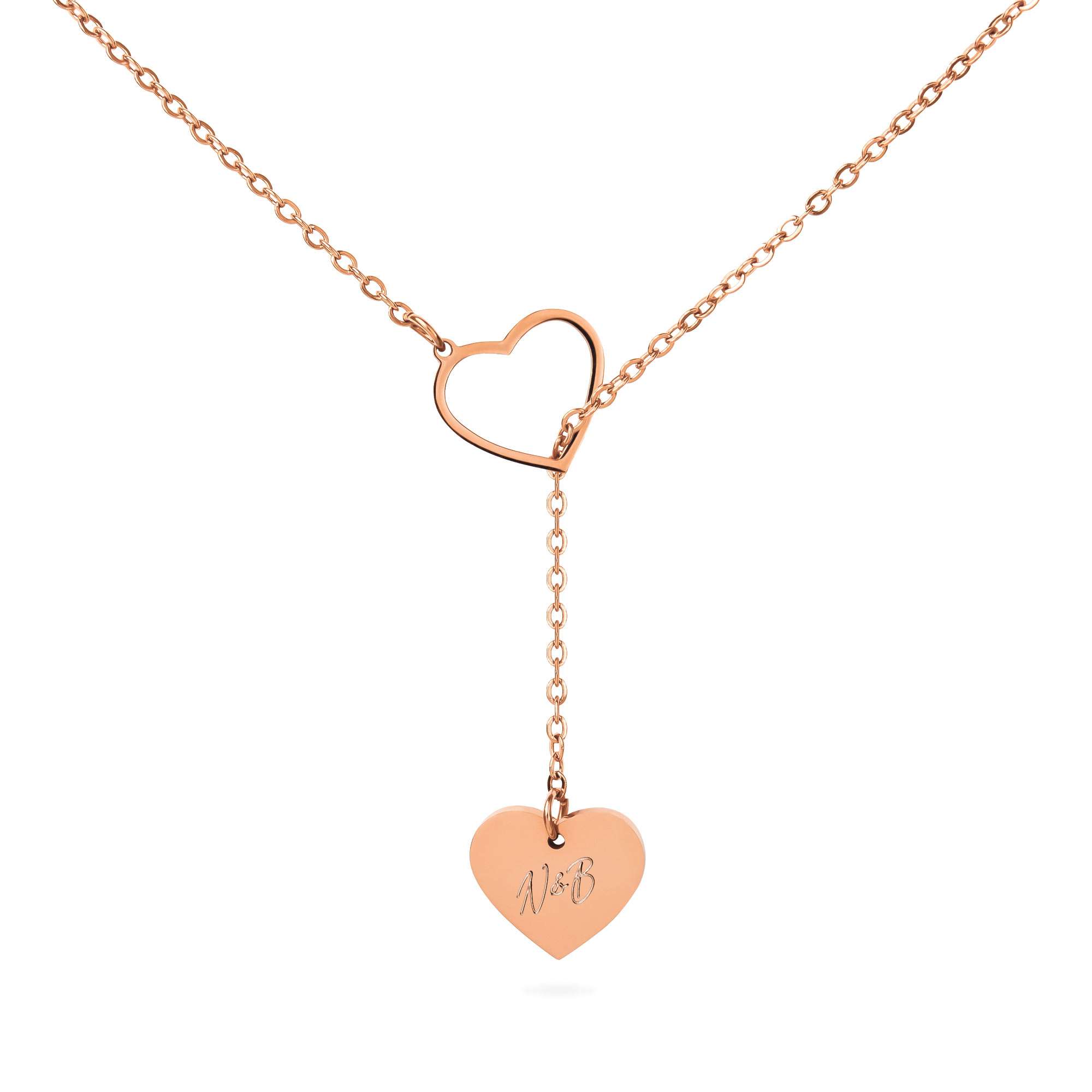 🖼️ 86710-1-y-kette-rosegold-mit-zwei-her.jpg | 🌟 Gravur nach Wunsch 🪄 Bild von y kette rosegold mit zwei herjpg | 🌟 Gravur nach Wunsch 🪄
