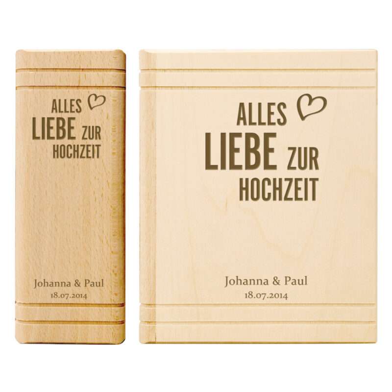 Bild von   spardose buch aus holz mit grajpg | 🌟 Gravur nach Wunsch 🪄