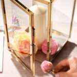 Bild von   gold laterne zur hochzeit pejpg | 🌟 Gravur nach Wunsch 🪄