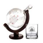 Bild von   rum set globus karaffe und rjpg | 🌟 Gravur nach Wunsch 🪄