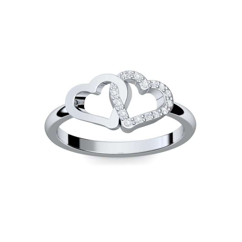 Bild von   ring mit herz silber  herzjpg | 🌟 Gravur nach Wunsch 🪄