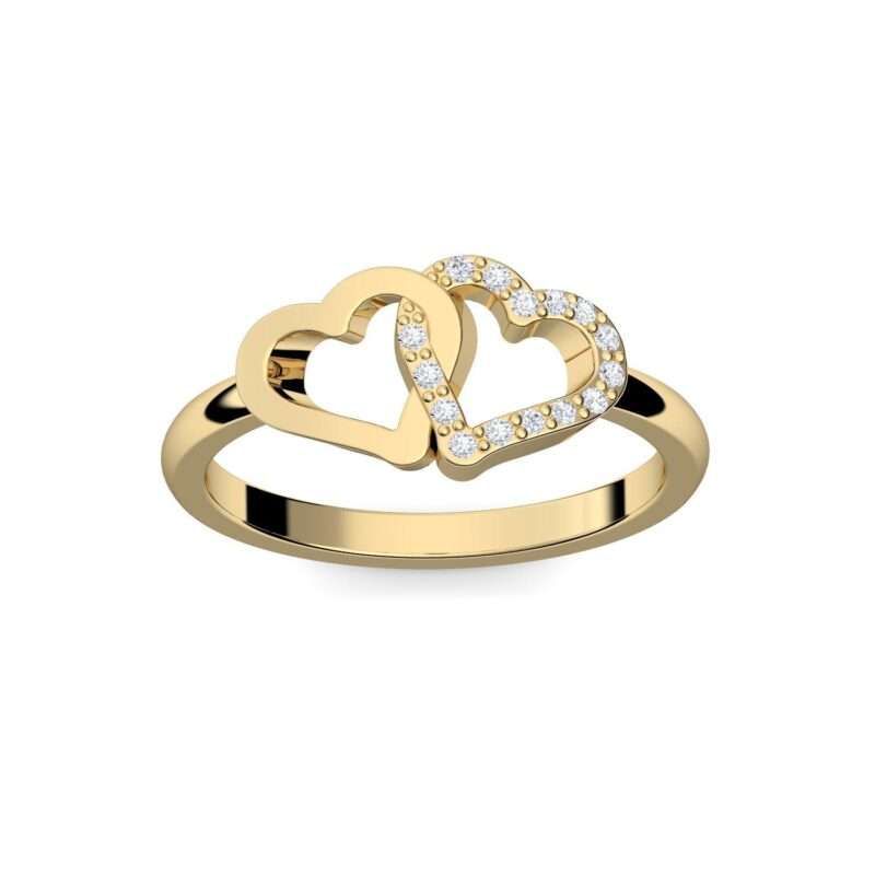 Bild von   herz ring gelbgold hochwertigjpg | 🌟 Gravur nach Wunsch 🪄