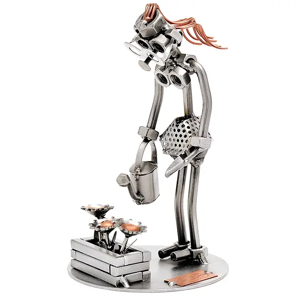 Bild von   schraubenmaennchen gaertnerinjpg | 🌟 Gravur nach Wunsch 🪄