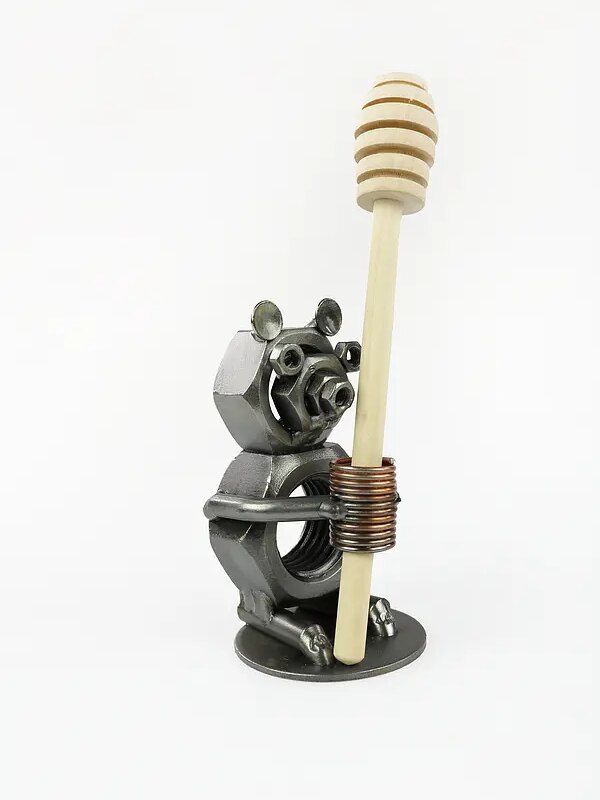 Bild von   metallfigur baerchen als stiftjpg | 🌟 Gravur nach Wunsch 🪄