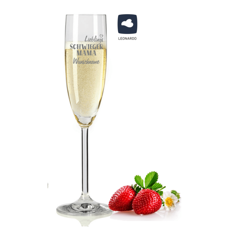 Bild von   personalisiertes sektglas liebpng | 🌟 Gravur nach Wunsch 🪄