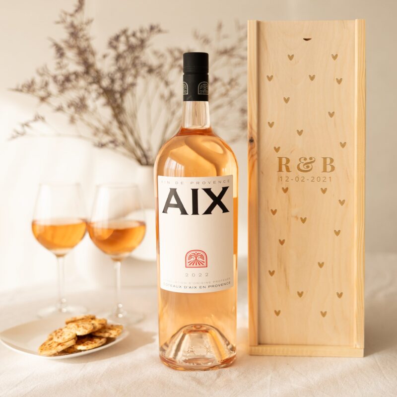 Bild von   aix rose magnum kiste mit gjpg | 🌟 Gravur nach Wunsch 🪄