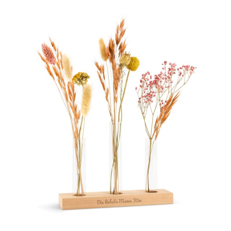 Bild von   flowerbar trockenblumen mitjpg | 🌟 Gravur nach Wunsch 🪄