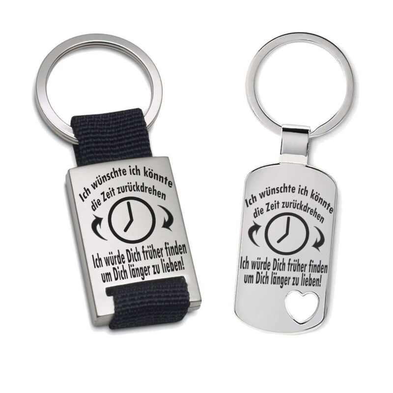 Bild von   metall schluesselanhaenger ijpg | 🌟 Gravur nach Wunsch 🪄