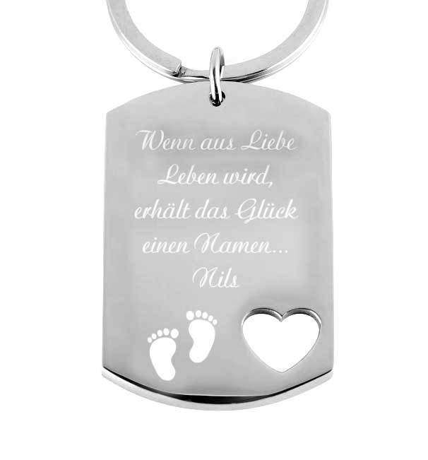 Bild von   edelstahl schluesselanhaengerjpg | 🌟 Gravur nach Wunsch 🪄