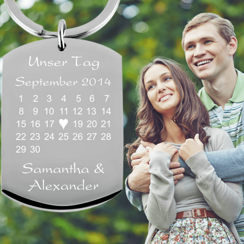 Bild von   edelstahl schluesselanhaengerpng | 🌟 Gravur nach Wunsch 🪄