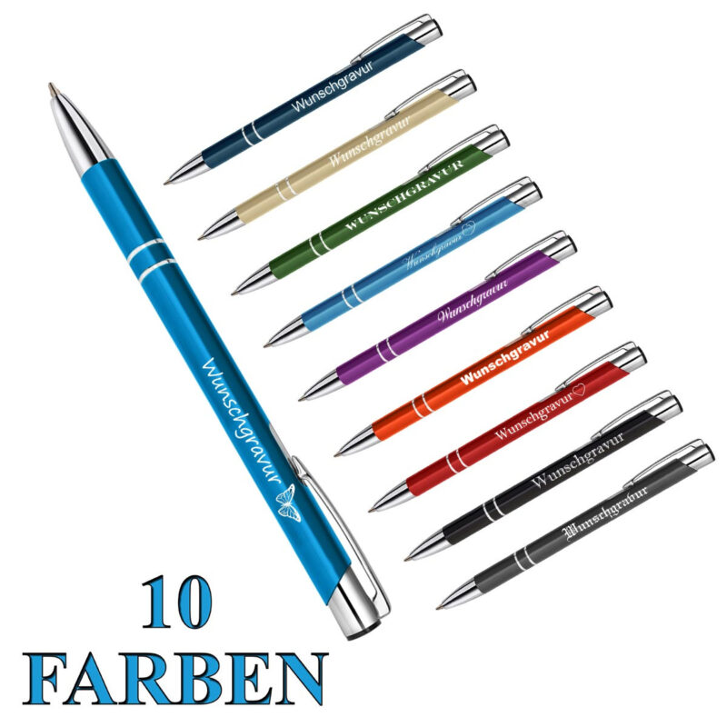Bild von    er set metall kugelschreibejpg | 🌟 Gravur nach Wunsch 🪄