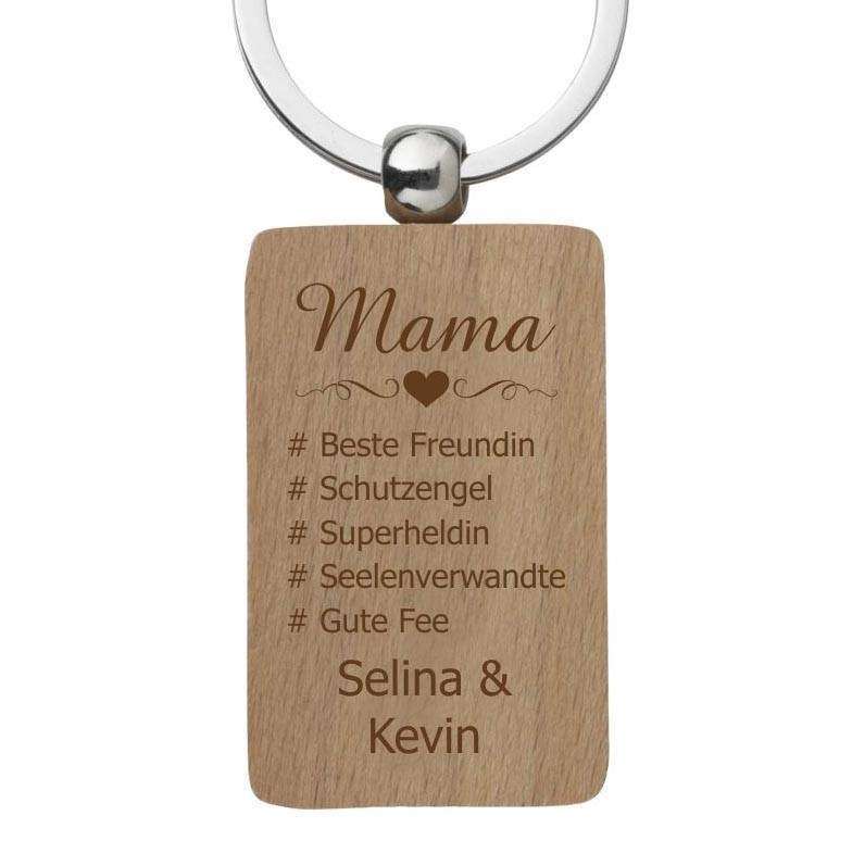 Bild von   holz schluesselanhaenger mit gjpg | 🌟 Gravur nach Wunsch 🪄