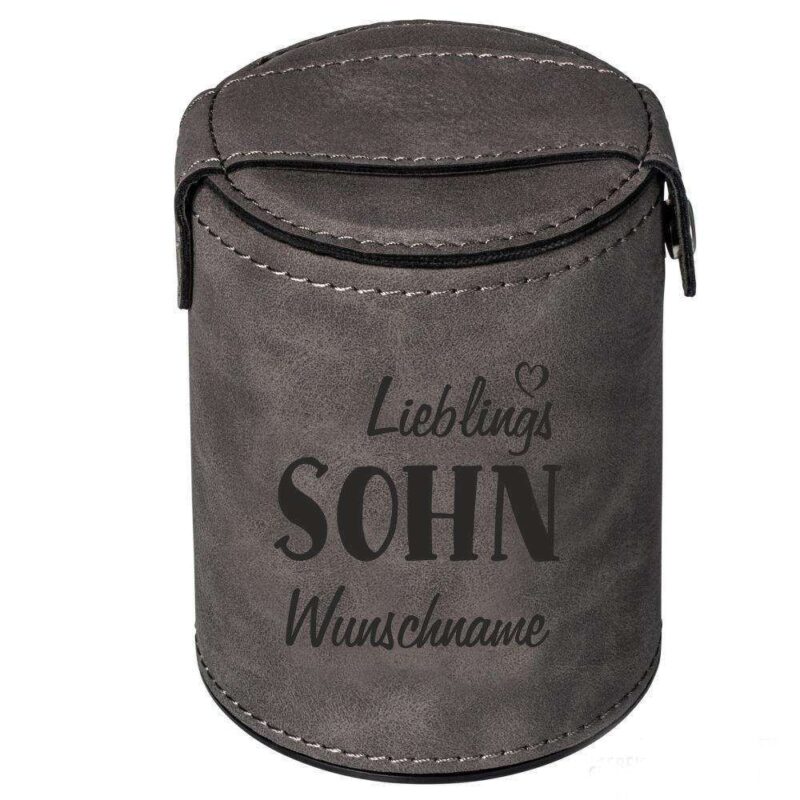 Bild von   wuerfelbecher mit namen lieblijpg | 🌟 Gravur nach Wunsch 🪄