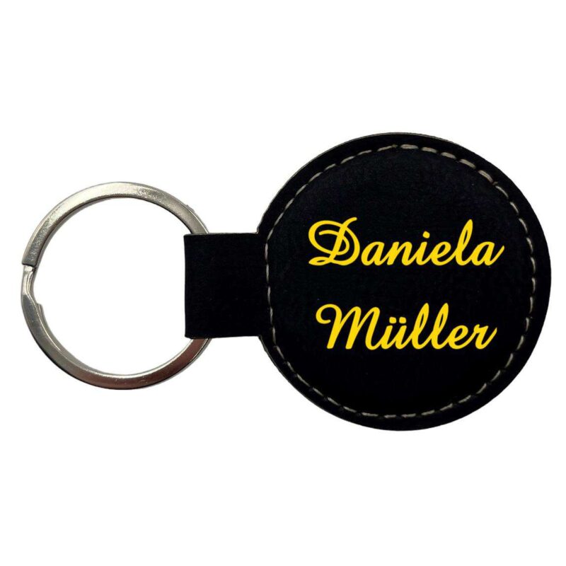 Bild von   schluesselanhaenger kunstlederjpg | 🌟 Gravur nach Wunsch 🪄
