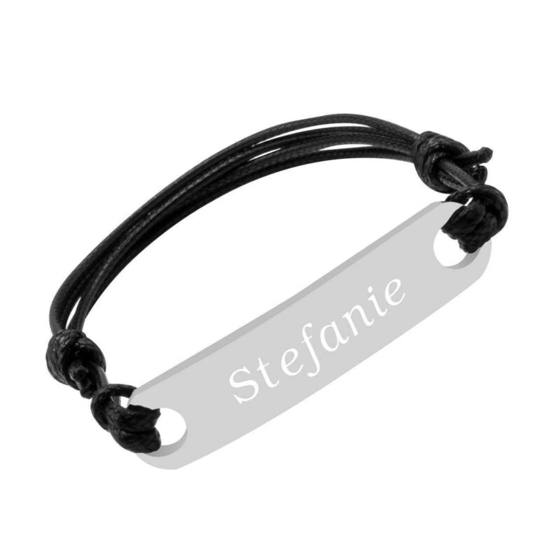 Bild von   armband mit gravur edelstahl ajpg | 🌟 Gravur nach Wunsch 🪄