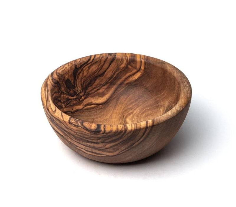Bild von   mueslischale bowl aus olivenjpg | 🌟 Gravur nach Wunsch 🪄