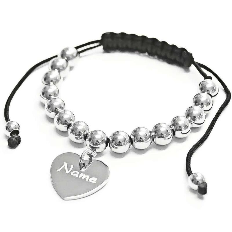 Bild von   shamballa armband mit gravur ejpg | 🌟 Gravur nach Wunsch 🪄