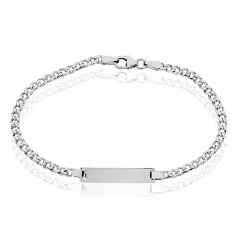 Bild von   unisex id armband panzerkettejpg | 🌟 Gravur nach Wunsch 🪄