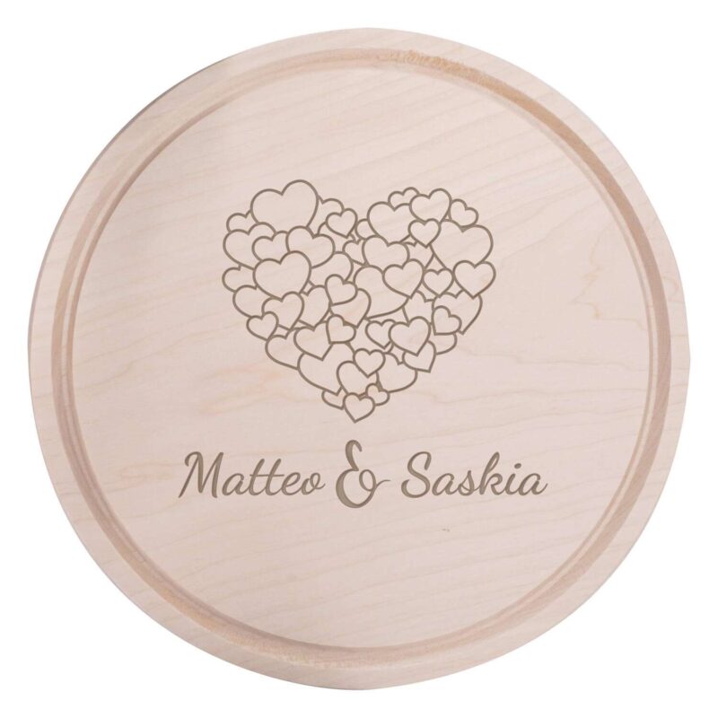 Bild von   fruehstuecksbrettchen holz runjpg | 🌟 Gravur nach Wunsch 🪄