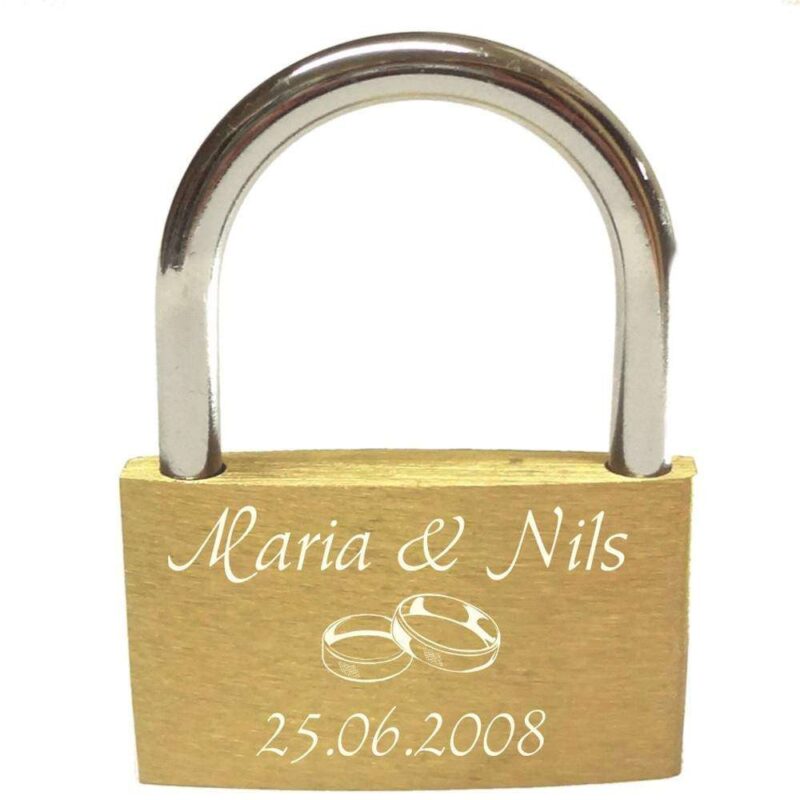 Bild von   liebesschloss largejpg | 🌟 Gravur nach Wunsch 🪄