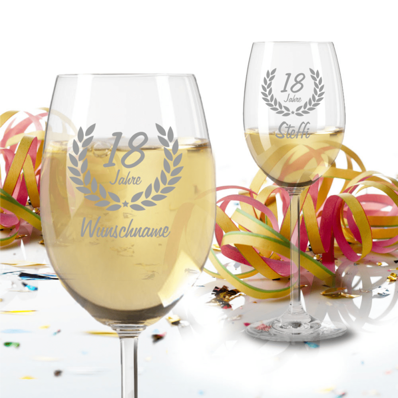 Bild von   personalisiertes weissweinglaspng | 🌟 Gravur nach Wunsch 🪄