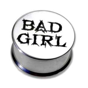 Bild von   piercing plug aus edelstahl jpg | 🌟 Gravur nach Wunsch 🪄