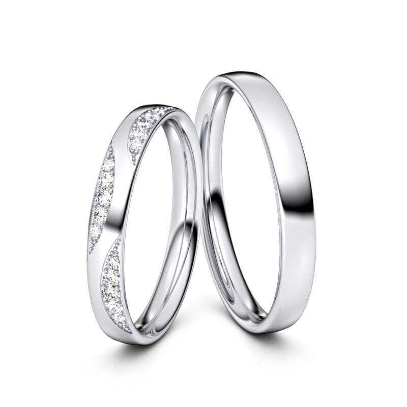 Modell TR005 333er Weißgold - 23460