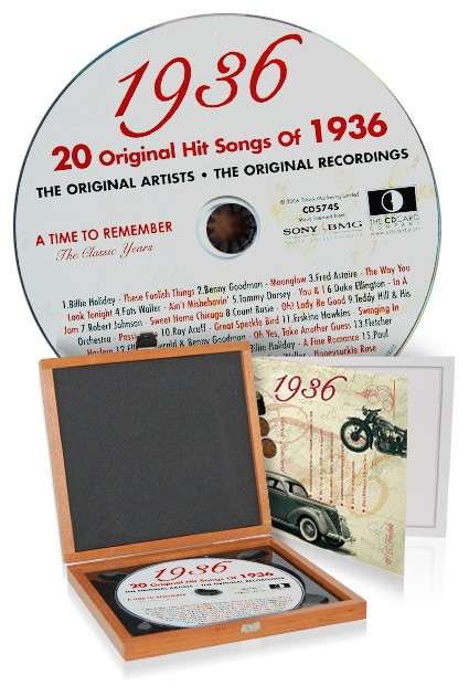 Bild von   cd  musik hits in luxusboxjpg | 🌟 Gravur nach Wunsch 🪄