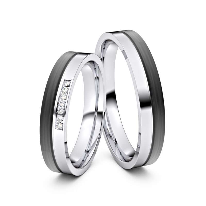 Bild von   modell tr er weissgold cjpg | 🌟 Gravur nach Wunsch 🪄