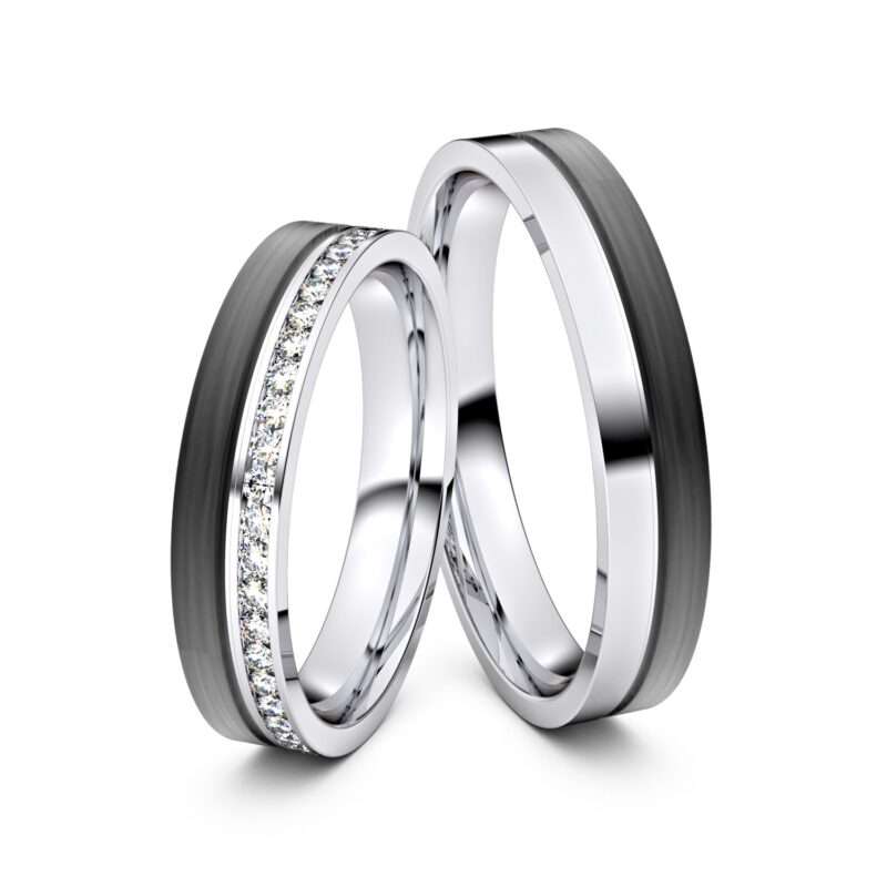 Bild von   modell tr er weissgold cjpg | 🌟 Gravur nach Wunsch 🪄