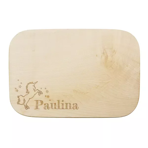 Bild von   schneidbrett mit einhorn und njpg | 🌟 Gravur nach Wunsch 🪄