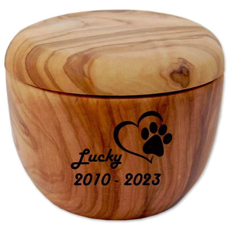 Urne für Kleintiere bis 1 kg Lebendgewicht