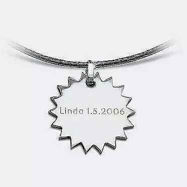 Bild von   exklusiver stern anhaenger mitjpg | 🌟 Gravur nach Wunsch 🪄